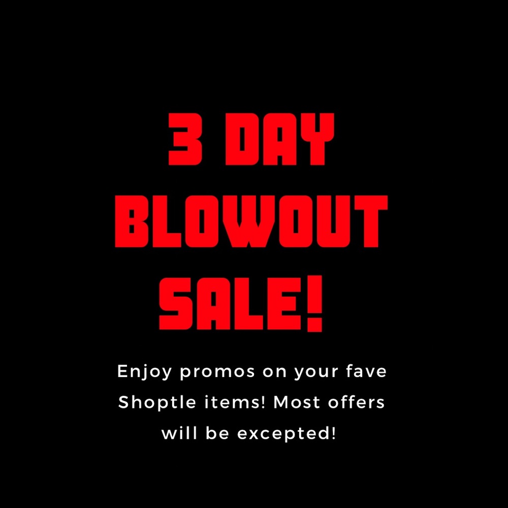 Huge blowout sale!! Send an offer and we will likely except it.